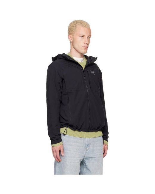 Arc'teryx Black Gamma Mx Hoody Jacket for men