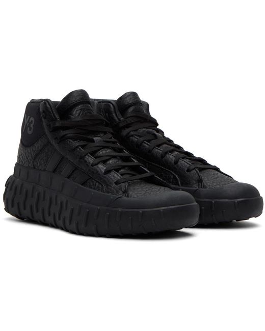 Y-3 Black Gr.1p High Sneakers