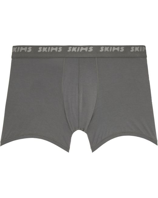 Skims Brown 91% Modal, 9% Elastane for men