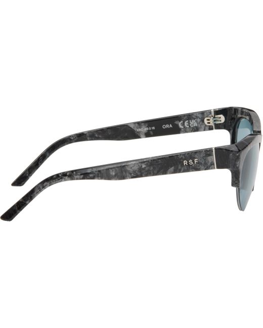 Retrosuperfuture Black Ora Sunglasses for men