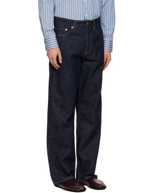 sunflower Blue Loose Jeans for men