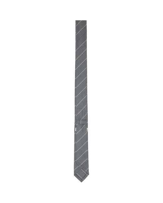 Thom Browne Multicolor Pinstripe Tie for men