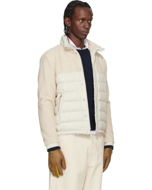 Moncler Black Mistral Teddy Short Down Jacket for men