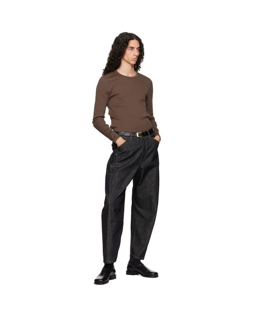 Lemaire Black Rail 25 Mm Belt for men