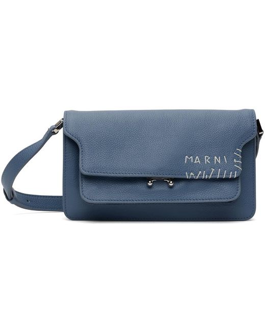 Marni Blue Trunk Soft Bag for men