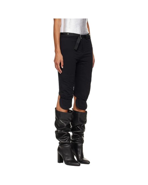 SECONDA Black Military Shorts
