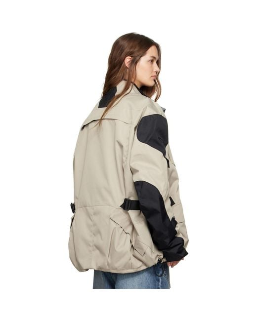 Vetements Natural Biker Parka Coat & Jackets Set