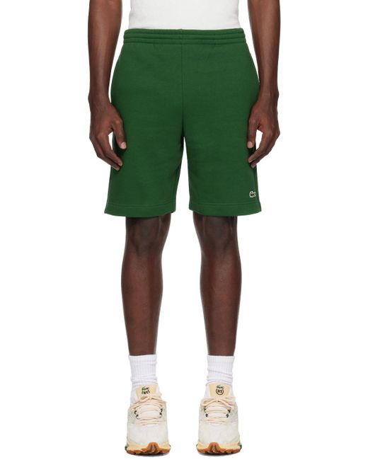 Lacoste Green jogger Shorts for men