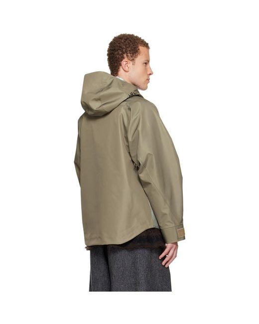 Undercover Blue Khaki Uc2E4205-1 Jacket for men