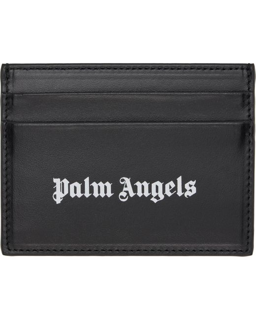 Porte-Carte Noir À Logo Palm Angels pour homme en coloris Black