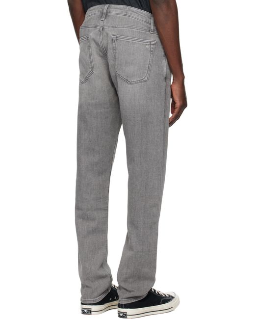 Rag & Bone Gray Fit 3 Athletic Fit Jeans for men