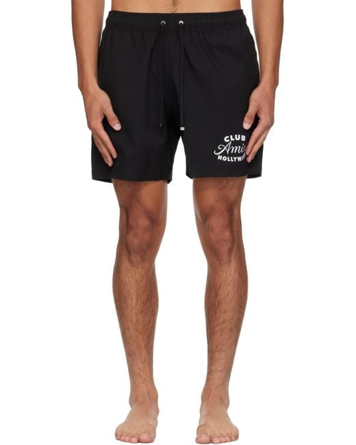 Amiri Blue 'Club Swim Shorts for men