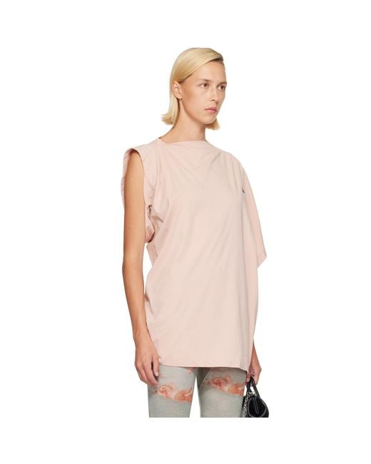 Vivienne Westwood Pink Oversized Hebo T-Shirt