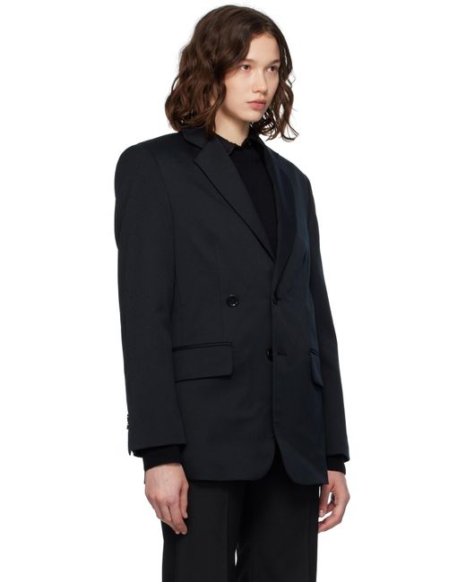 MM6 by Maison Martin Margiela Black Tailoring Wool Blazer