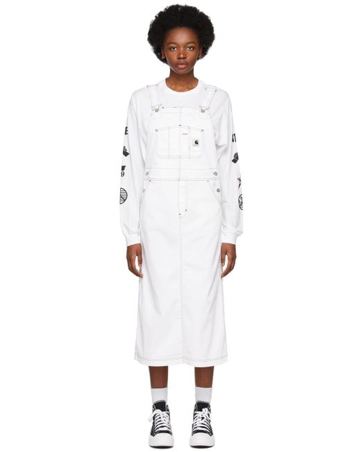 carhartt wip white pants