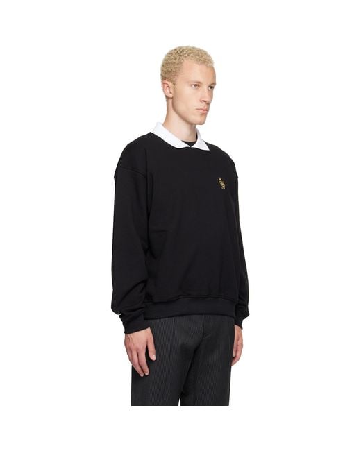Ernest W. Baker Black Golf Sweatshirt for men