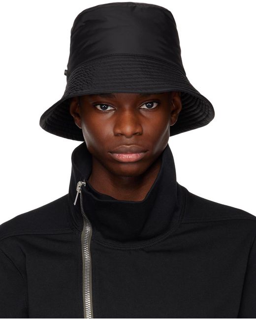 Julius Nilos Bucket Hat in Black for Men | Lyst UK