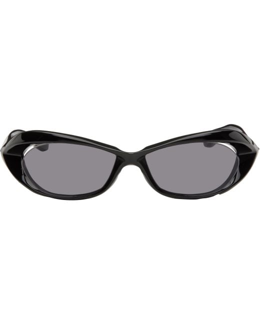 FACTORY900 Black Ssense Exclusive Fa-241 Sunglasses for men
