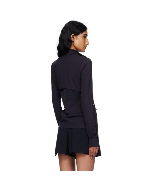 On Shoes Black Fitted Jacket