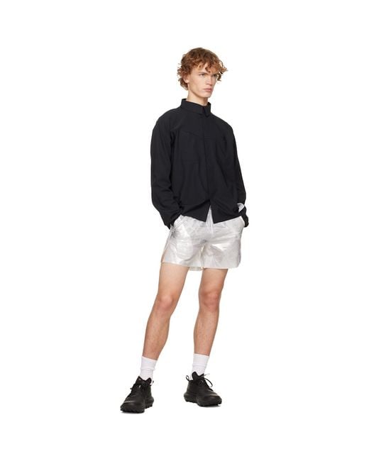 Satisfy Black Peaceshell River Shirt for men