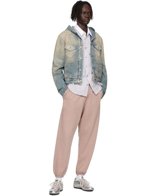 Acne Multicolor Cotton Sweatpants for men
