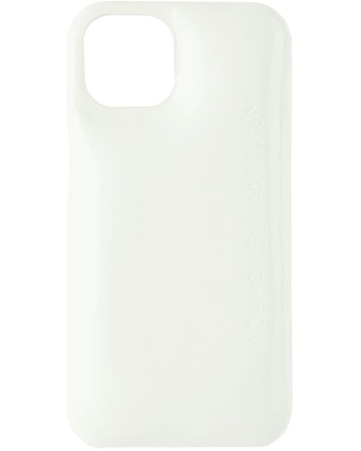 Urban Sophistication Leather White 'the Soap Case' Iphone 13 Case | Lyst