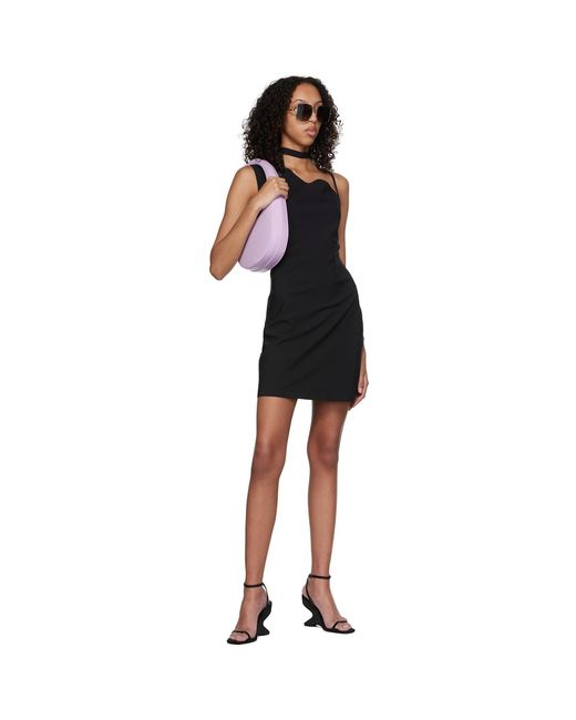 Coperni Black Polyester Minidress