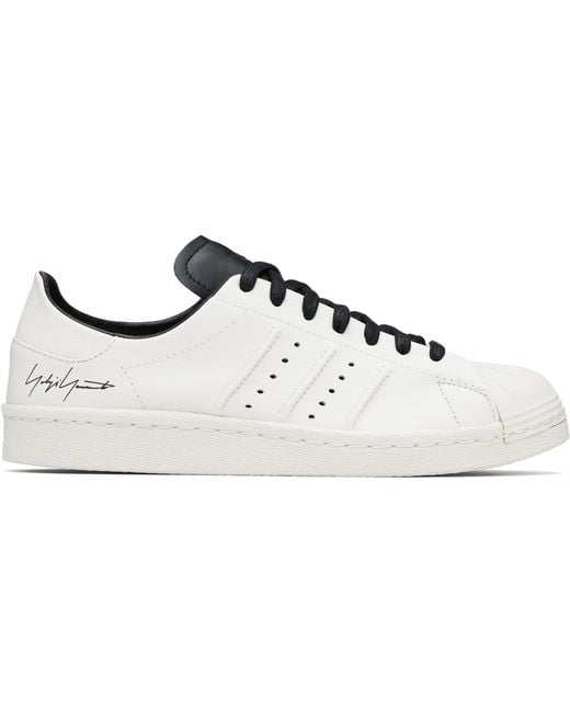 Y-3 Black Superstar Sneakers for men
