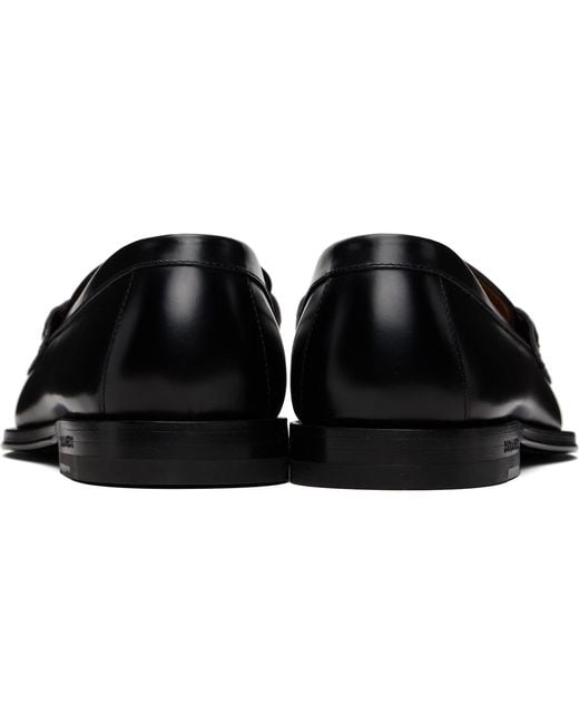 DSquared² Black Neoclassic Loafers for men
