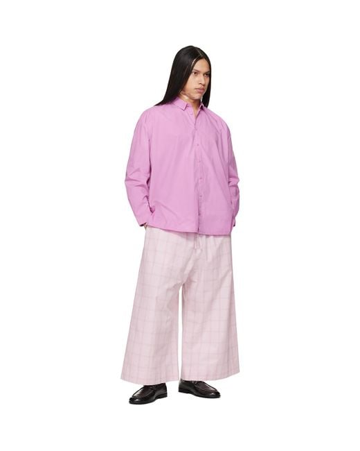 Toogood Pink 'The Boxer' Trousers for men
