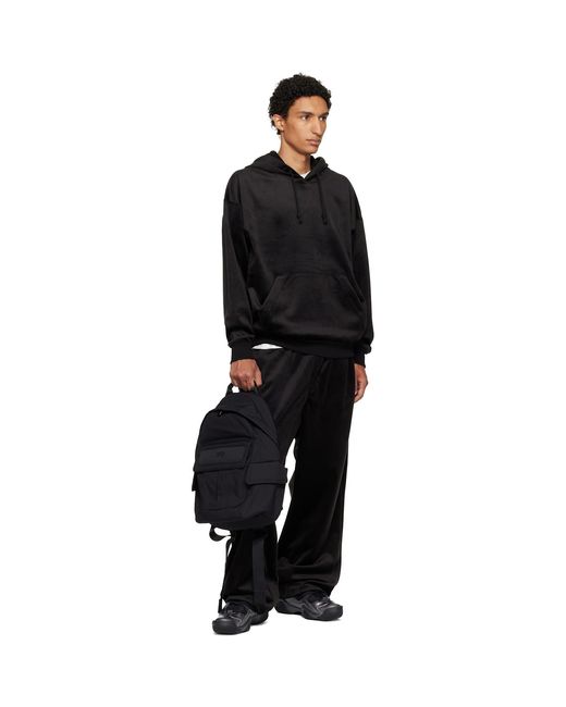 Y-3 Black Small Backpack