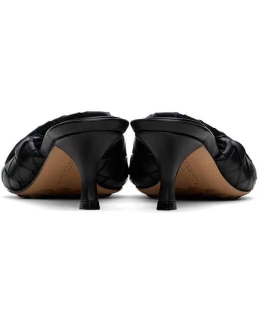 Bottega Veneta Black Blink Mules