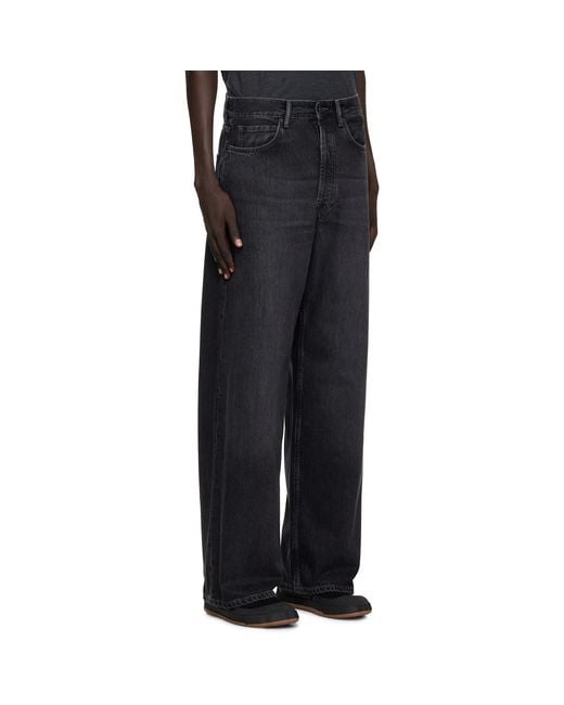 Acne Black Faded Jeans for men