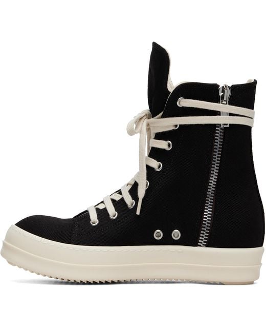 Rick Owens Black Tower Sneaks Sneakers for men