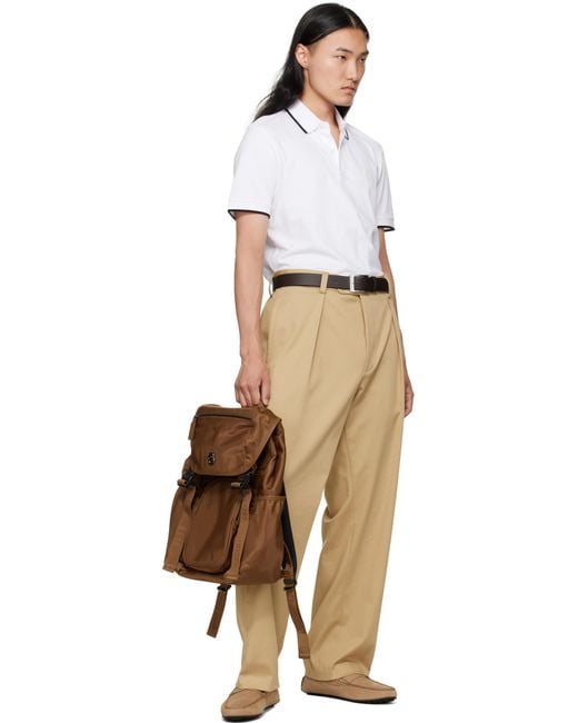 Boss Brown 'Selected By Shohei Ohtani' Double B Backpack for men