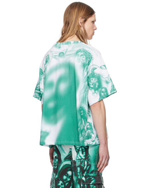 Gerrit Jacob Green Oversized T-Shirt for men