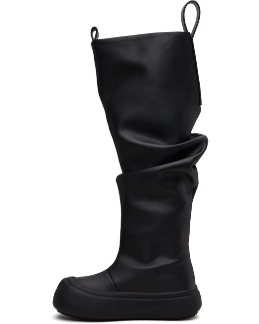 Yume Yume Black Fisherman Tall Boots
