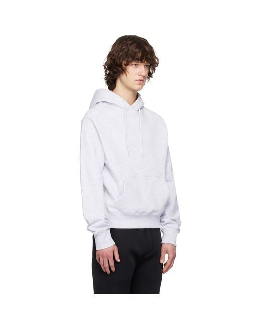 Entire studios White Standard Hoodie for men