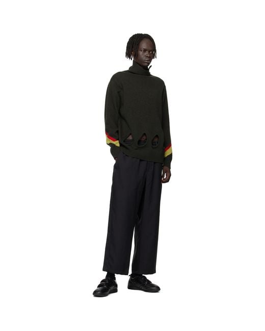 Yume Yume Black Football Sneakers for men