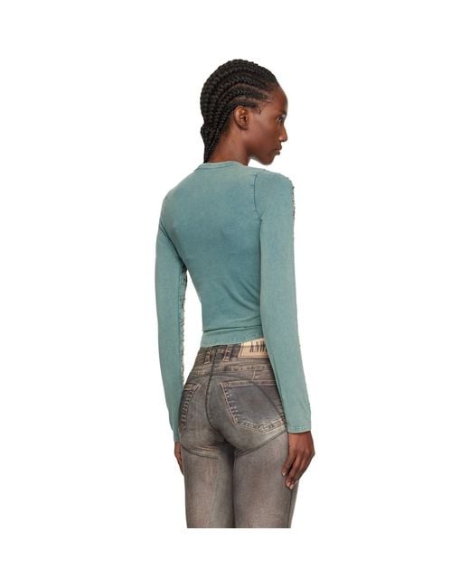 KNWLS Blue Cally Longsleeve T-Shirt