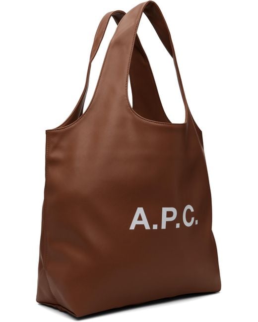 メンズ A.P.C. タン Ninon トートバッグ Brown