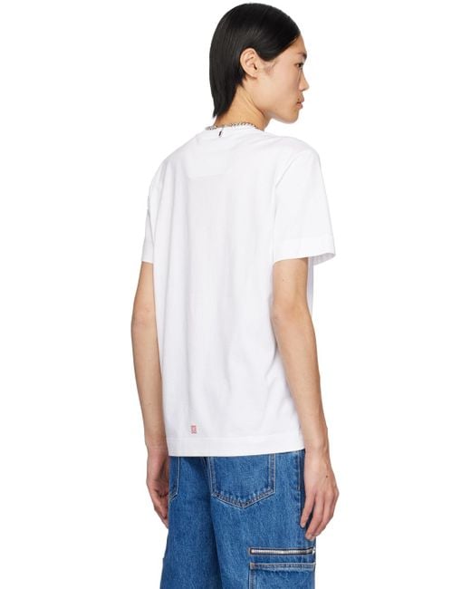 Givenchy 4G Stars T Shirt in White for Men Lyst Canada