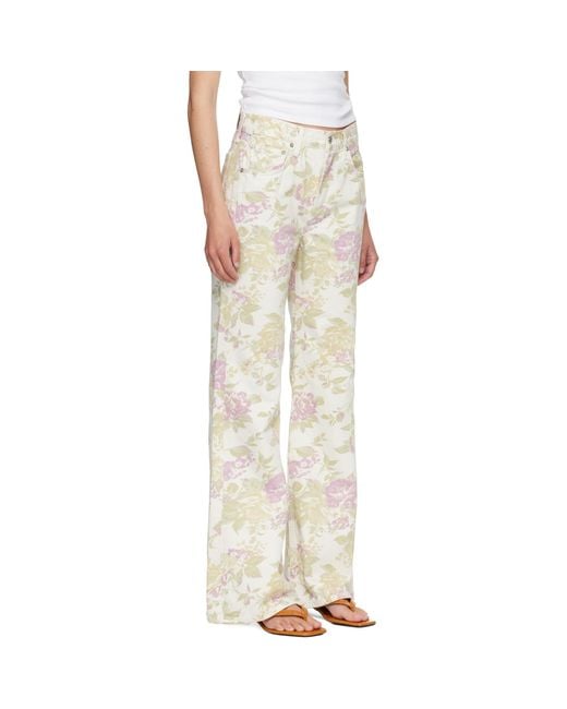Citizens of Humanity Natural Off- & Kimberly 70's Flare Jeans