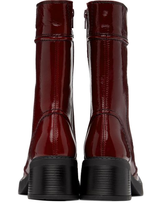 Miista Malene Boots In Red Lyst