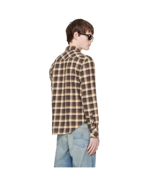 RRL Black Buffalo West Shirt for men