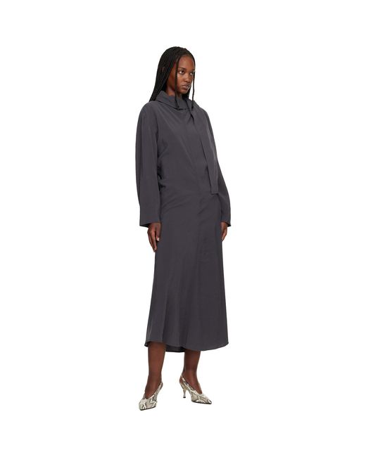 Studio Nicholson Black Haria Midi Dress