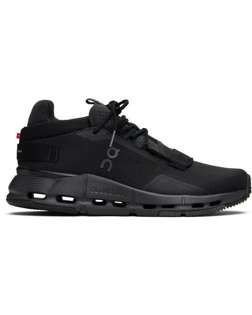 On Shoes Black Cloudnova 2 Sneakers for men