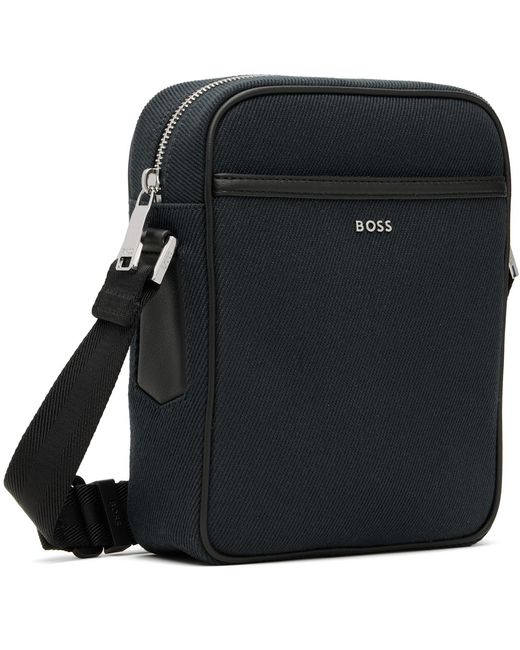 Boss Black Logo Crossbody Pouch for men