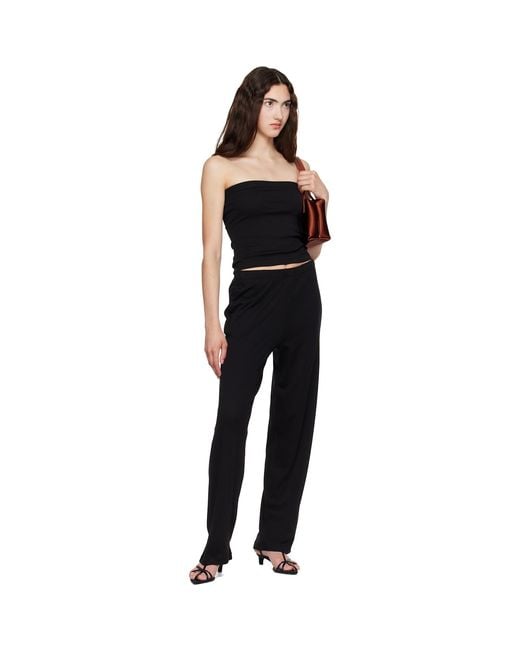 Flore Flore Black Bes Bandeau Top