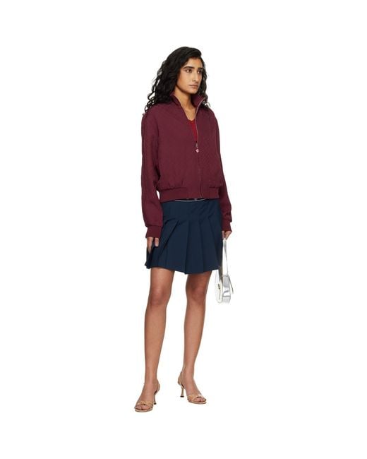 Casablanca Red Monogram Track Jacket